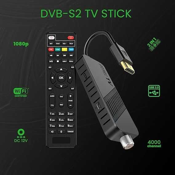 Dekoder naziemnej tv cyfrowej DVB-T2