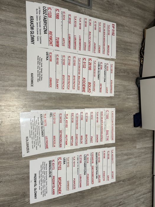 Tablice relacyjne pkp