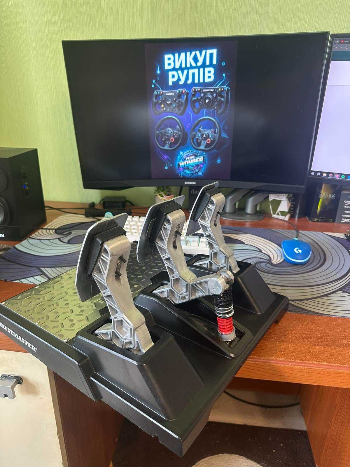 Игровой Набор Thrustmaster T-GT 2 +Thrustmaster T-LCM +Alcantara Wheel