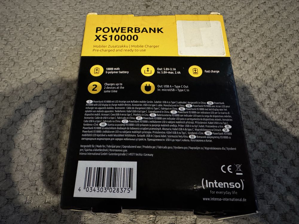 Powerbank Intenso XS 10000