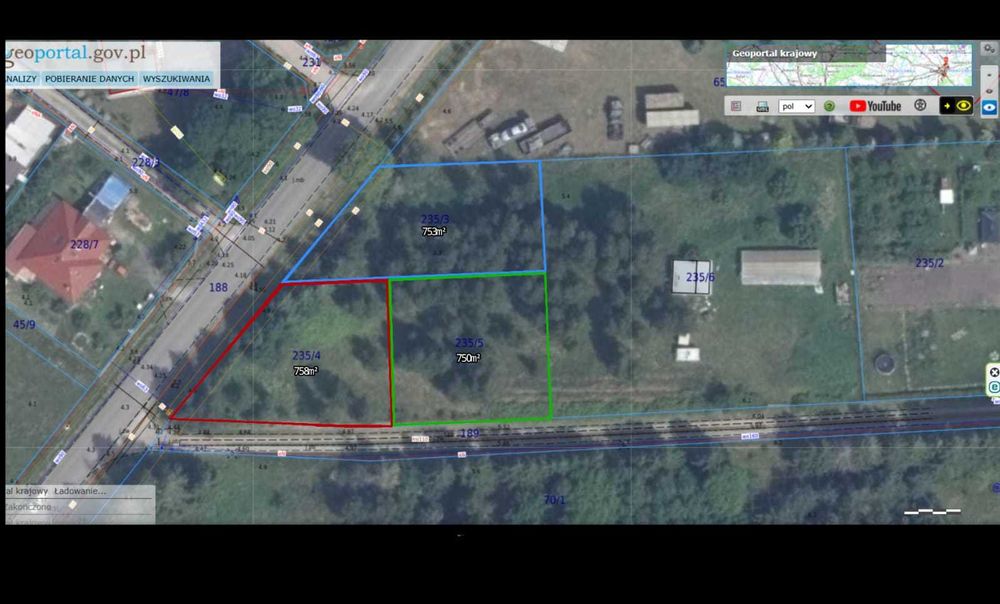 Sprzedam działki budowlane z MPZP Rusko koło Darłowa