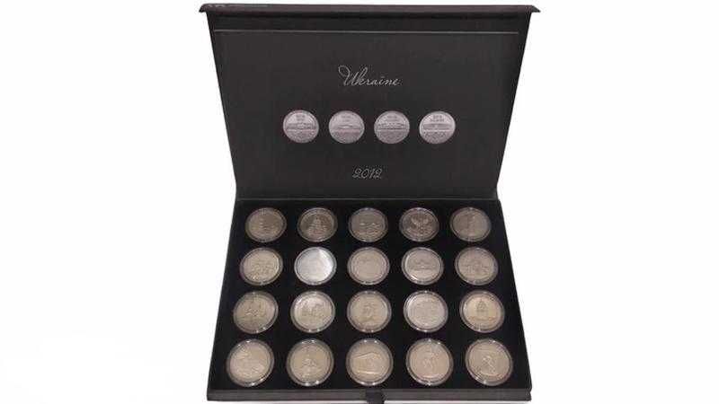 Памятный сувенирный набор монет евро 2012