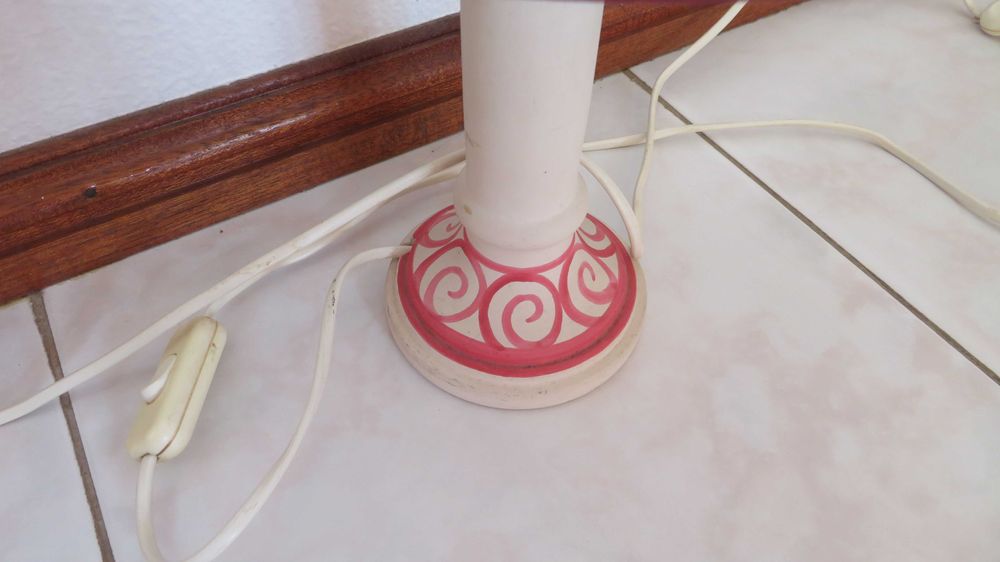 Par de candeeiros de mesa de cabeceira