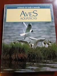 aves aquáticas Coleção Animais de todo o Mundo do Circulo de Leitores.