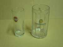 Copo e caneca de cerveja publicitários