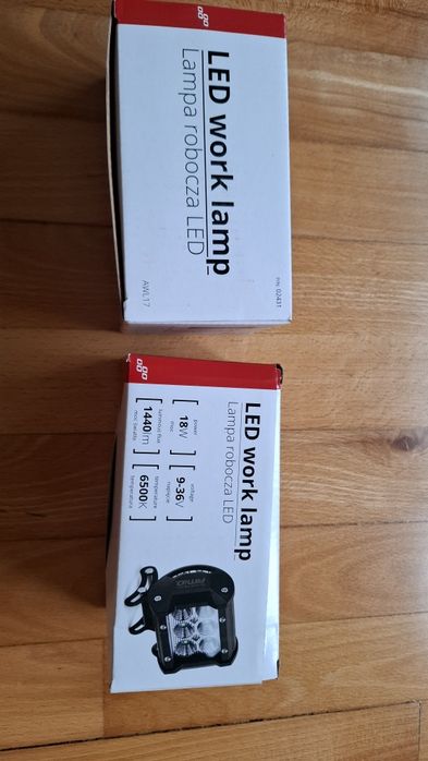 Farol de trabalho de 6 leds ( par )