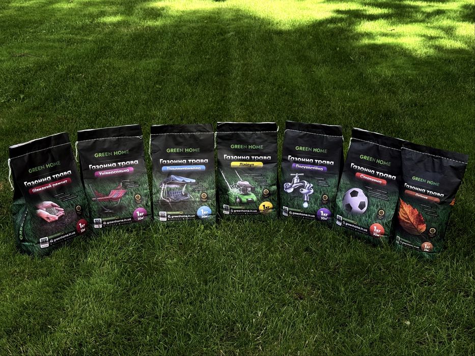 Газонна трава / Насіння газонної трави / газонна трава тіньова