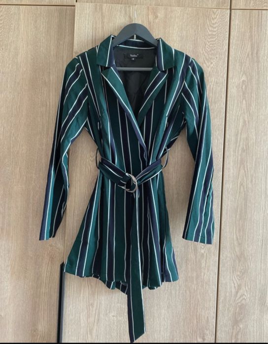 Krótki kombinezon paski zielony M