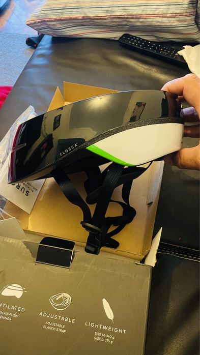 Capacete closca Suro M preto onyx