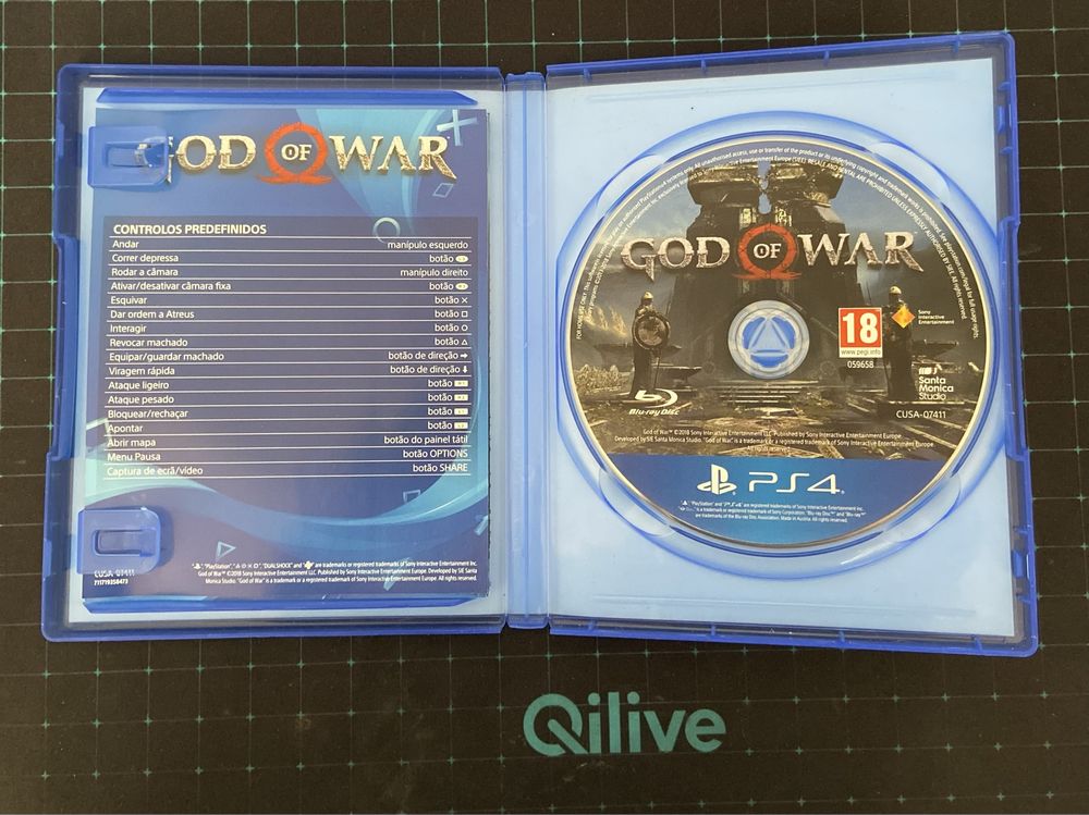 God of War Edicao Day one PS4