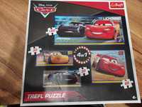 Trefl puzzle Cars 4 obrazki