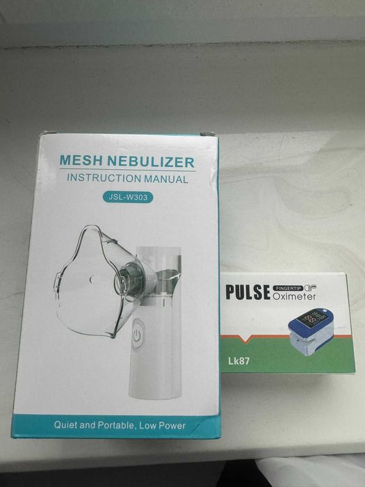 SUUPER JAKOŚĆ!!! - Nebulizator/Inhalator + Pulsyksometr