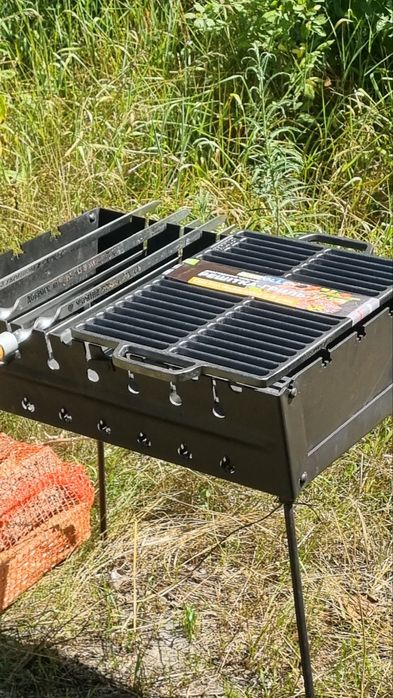 Мангал розбірний валіза розкладний чемодан