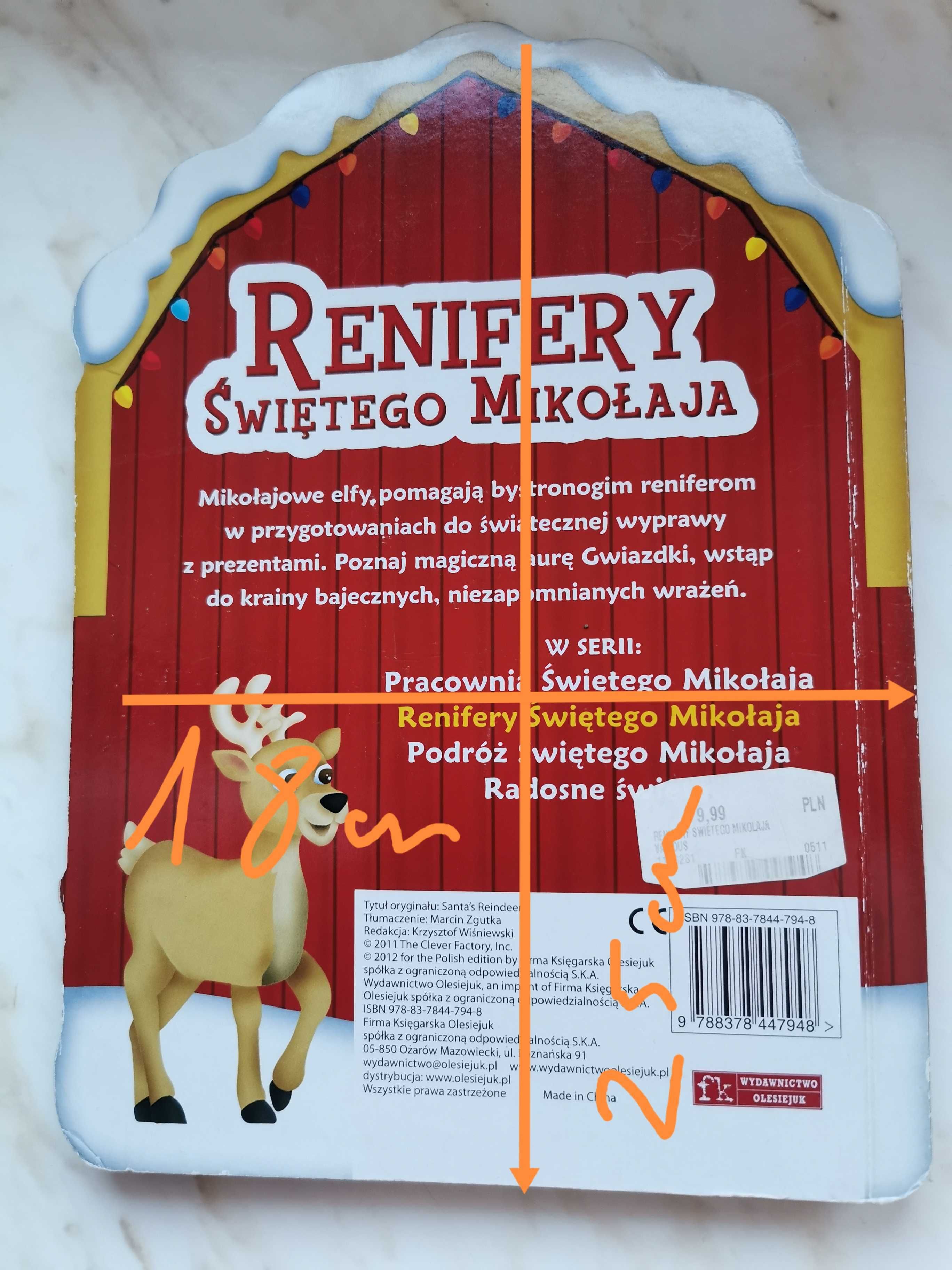 Renifery Świętego Mikołaja