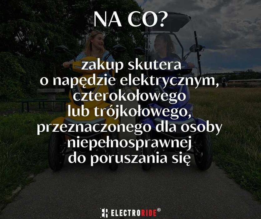 Nowy FASTI MED 4-kołowy pojazd elektryczny ułatwiający poruszanie