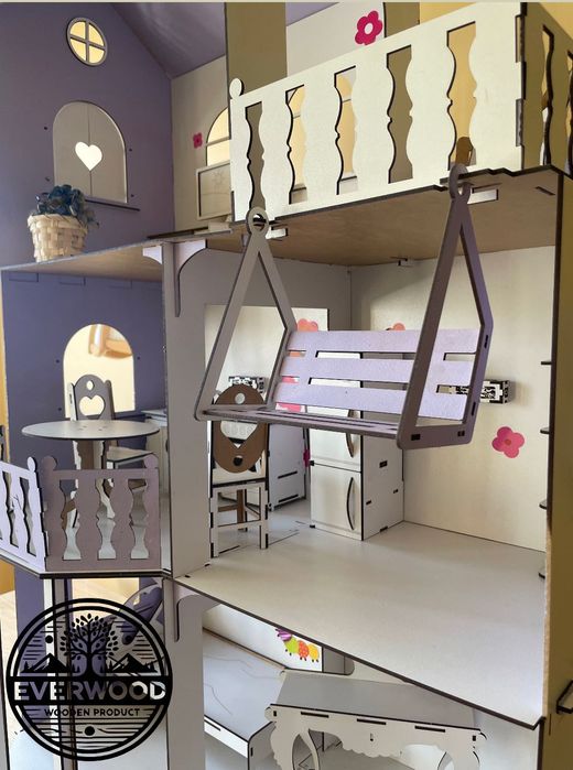 Новий! Ляльковий будинок для барбі | Будинок для ляльок