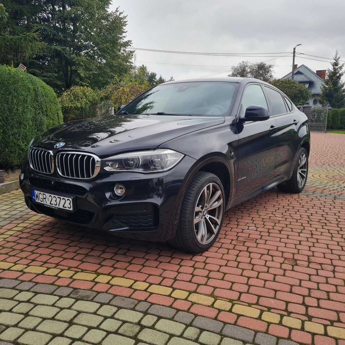 BMW X6 F16 4.0D 313KM M-Pakiet Harman Kardon SALON POLSKA