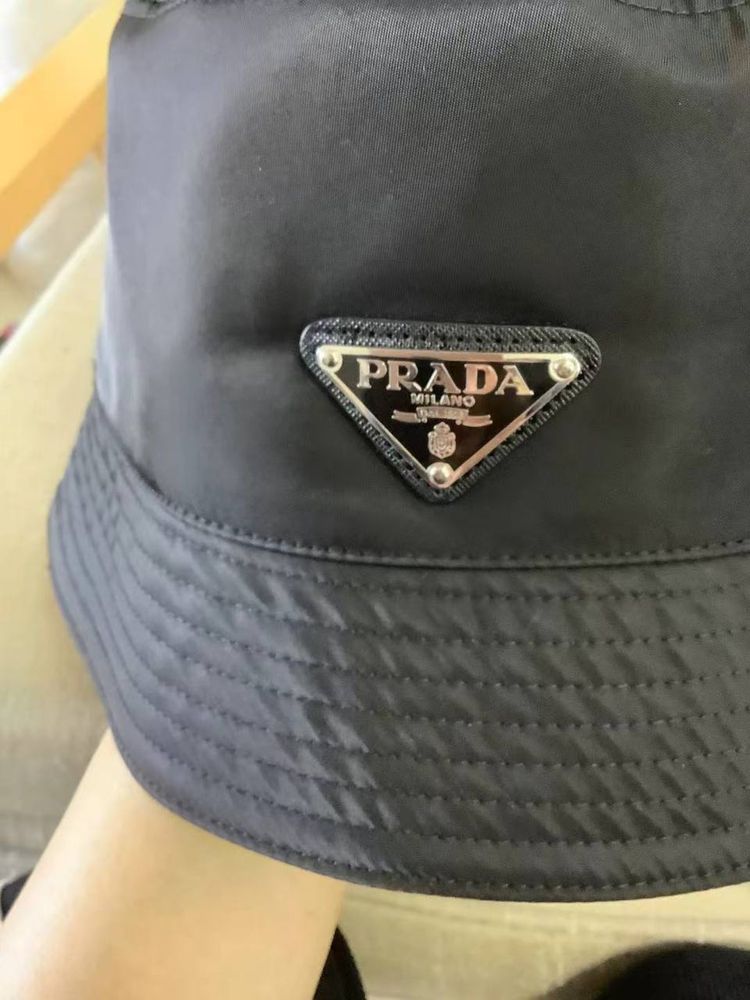 Панамка prada - m (черная)