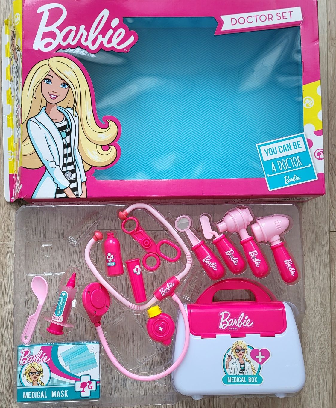 Barbie zestaw lekarski mały doktor