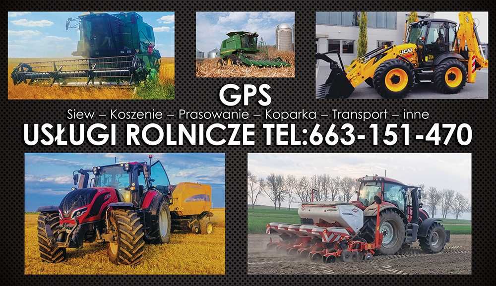 Usługa siewu kukurydzy Kuhn RTK GPS nawigacja