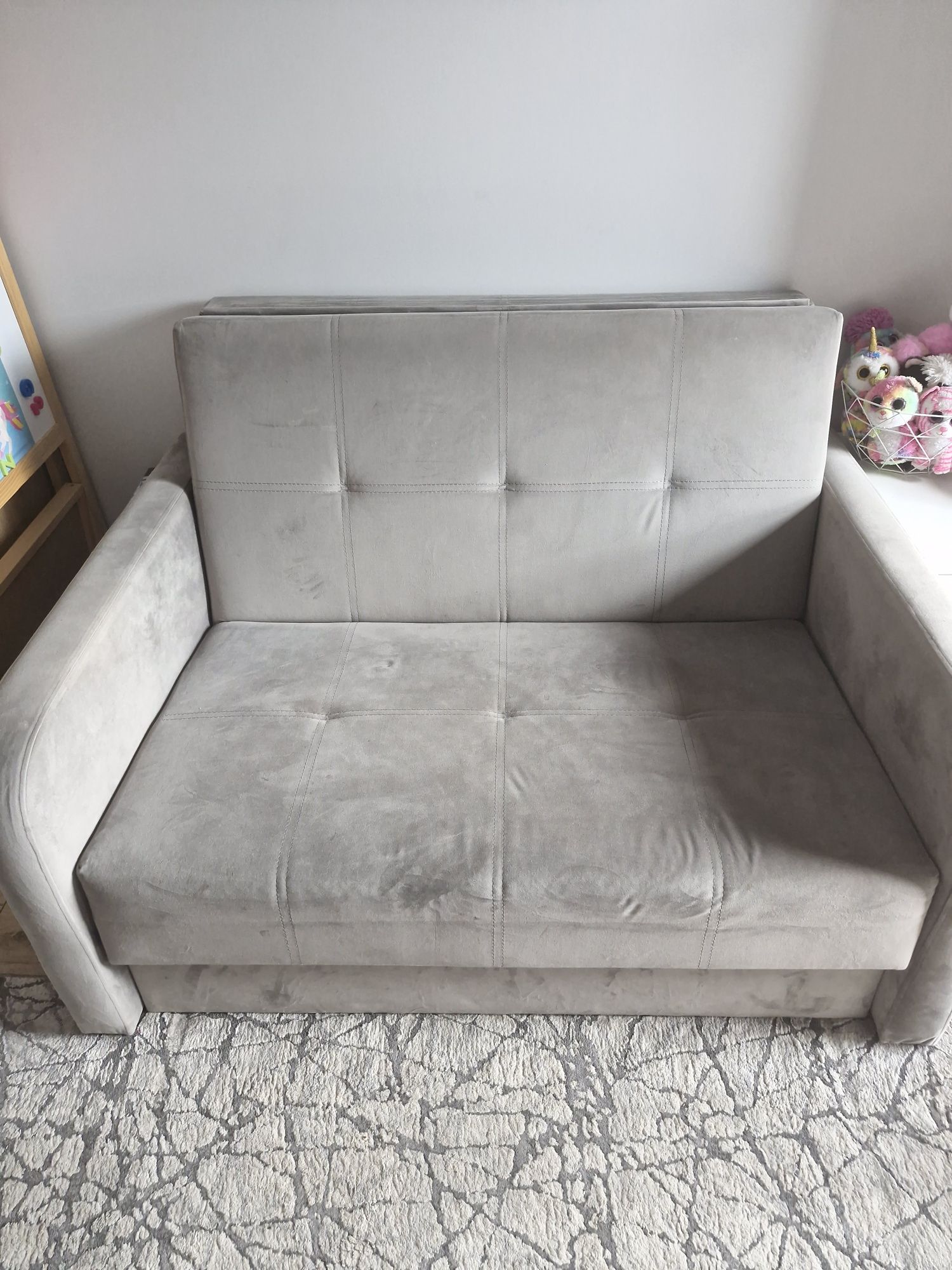 Sofa dziecięca 2 osobowa, rozkladana