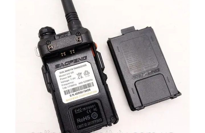 Портативна рація Baofeng UV-5R + гарнітура hl