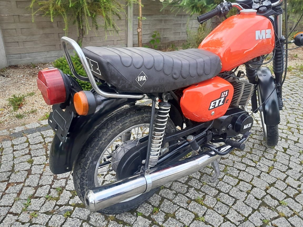 Mz etz 125 zarejestrowana elektronik