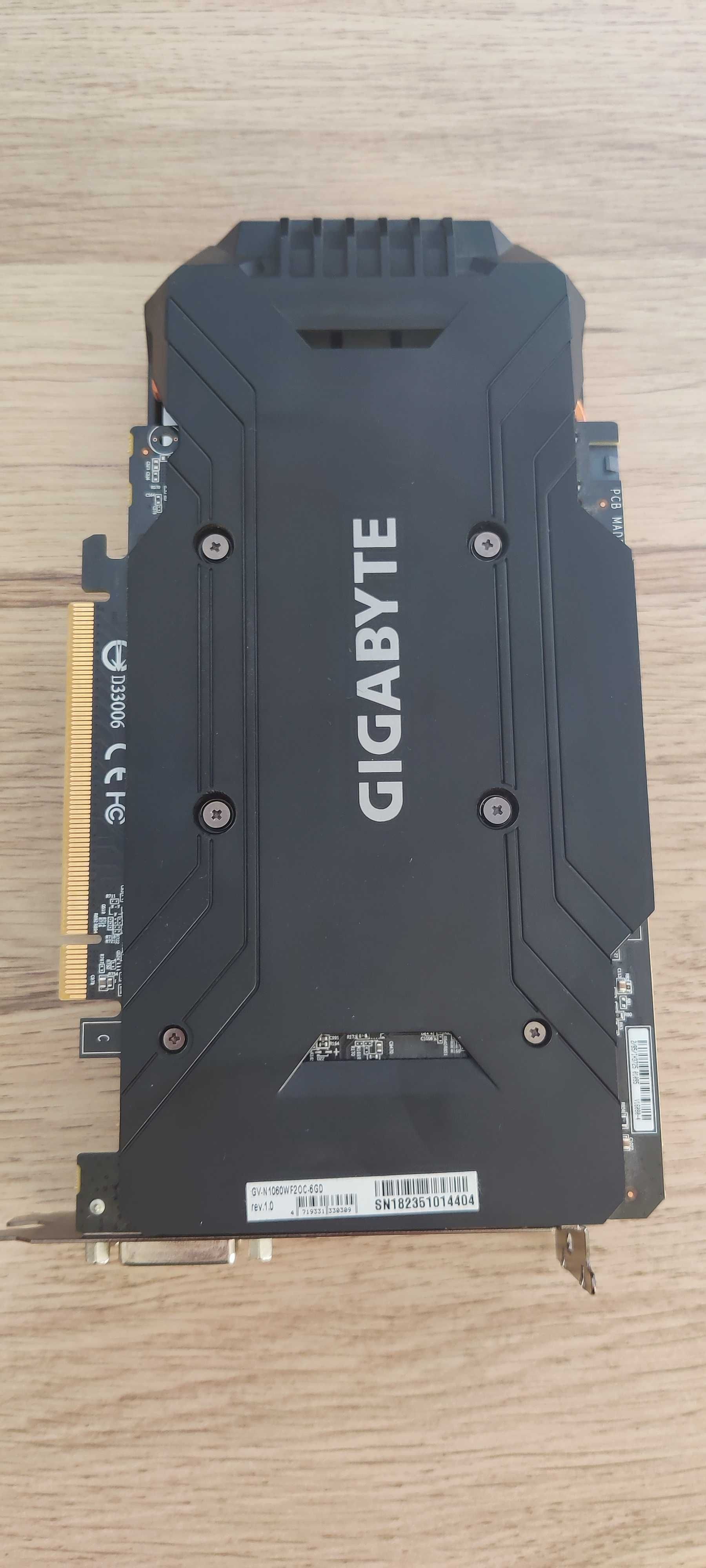 Gigabyte GeForce GTX 1060 Windforce OC 6GB GDDR5