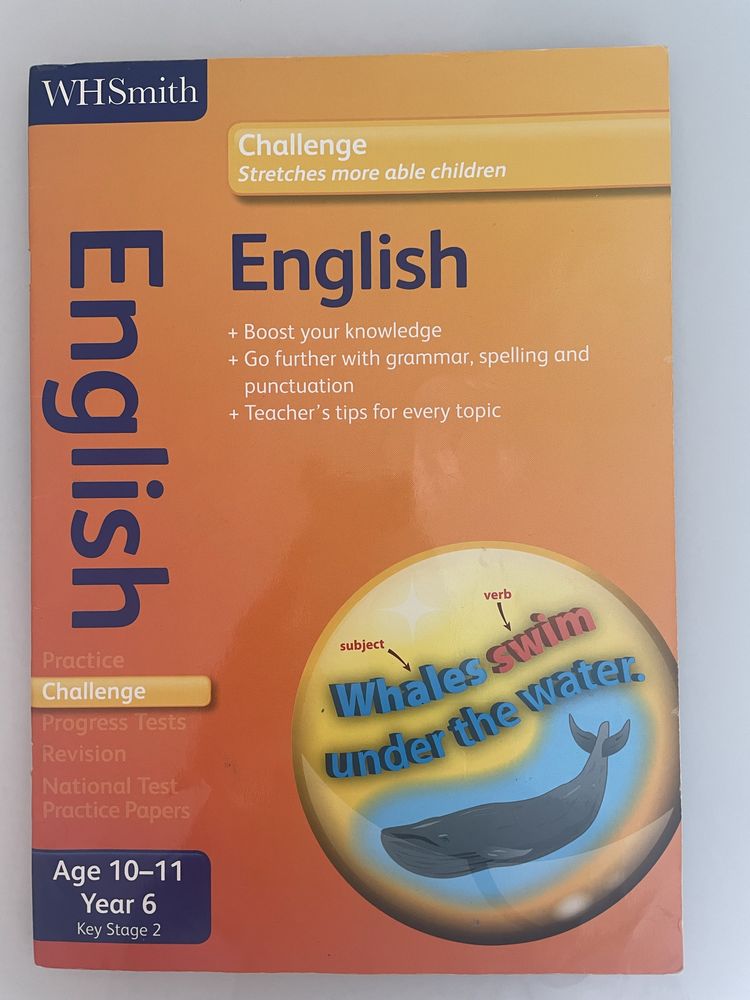 WH Smith Challenge: Key Stage 2 ENGLISH Y6 10-11