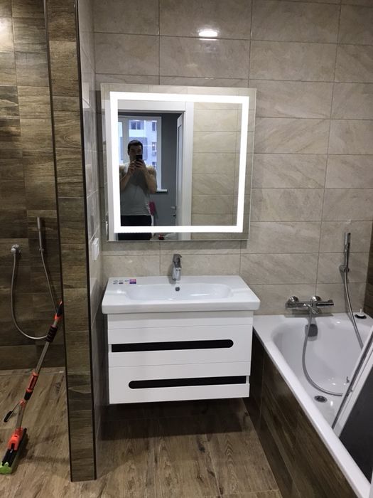 Зеркала, Зеркало с подсветкой (led), Зеркало под заказ,ваную, дзеркало