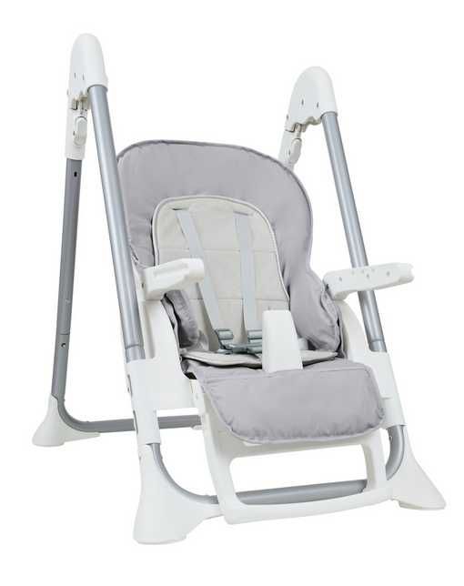 Summer Baby Krzesełko do karmienia dla dzieci model NUNI grey