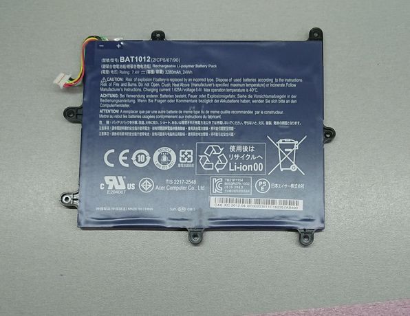 Аккумуляторная батарея Acer BAT1012 Iconia Tablet A200 24Wh. Оригинал