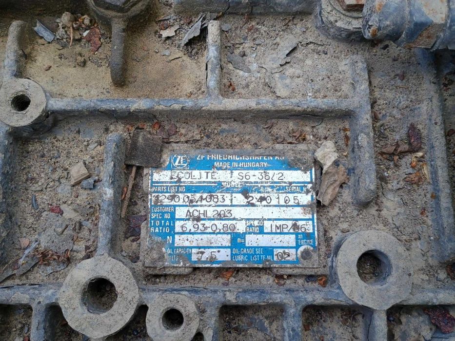 Skrzynia biegów ZF S6-36/2 DAF 55 180