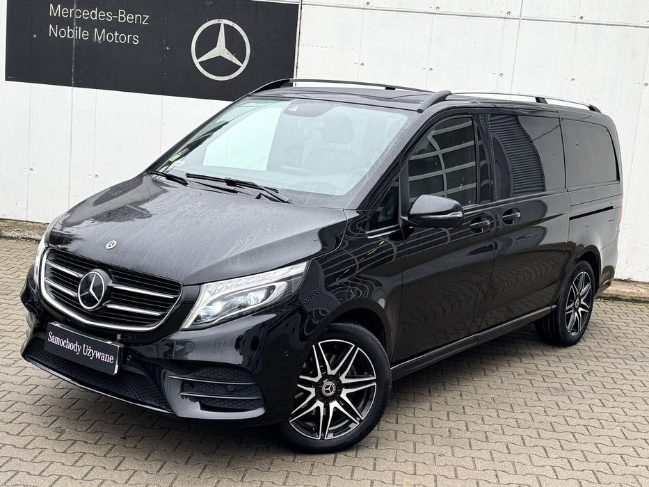 Mercedes-Benz Klasa V Dealer MB SalonPL 1WŁ 7osobowy SerwisASO 4Matic AMG Stolik L VatMarza