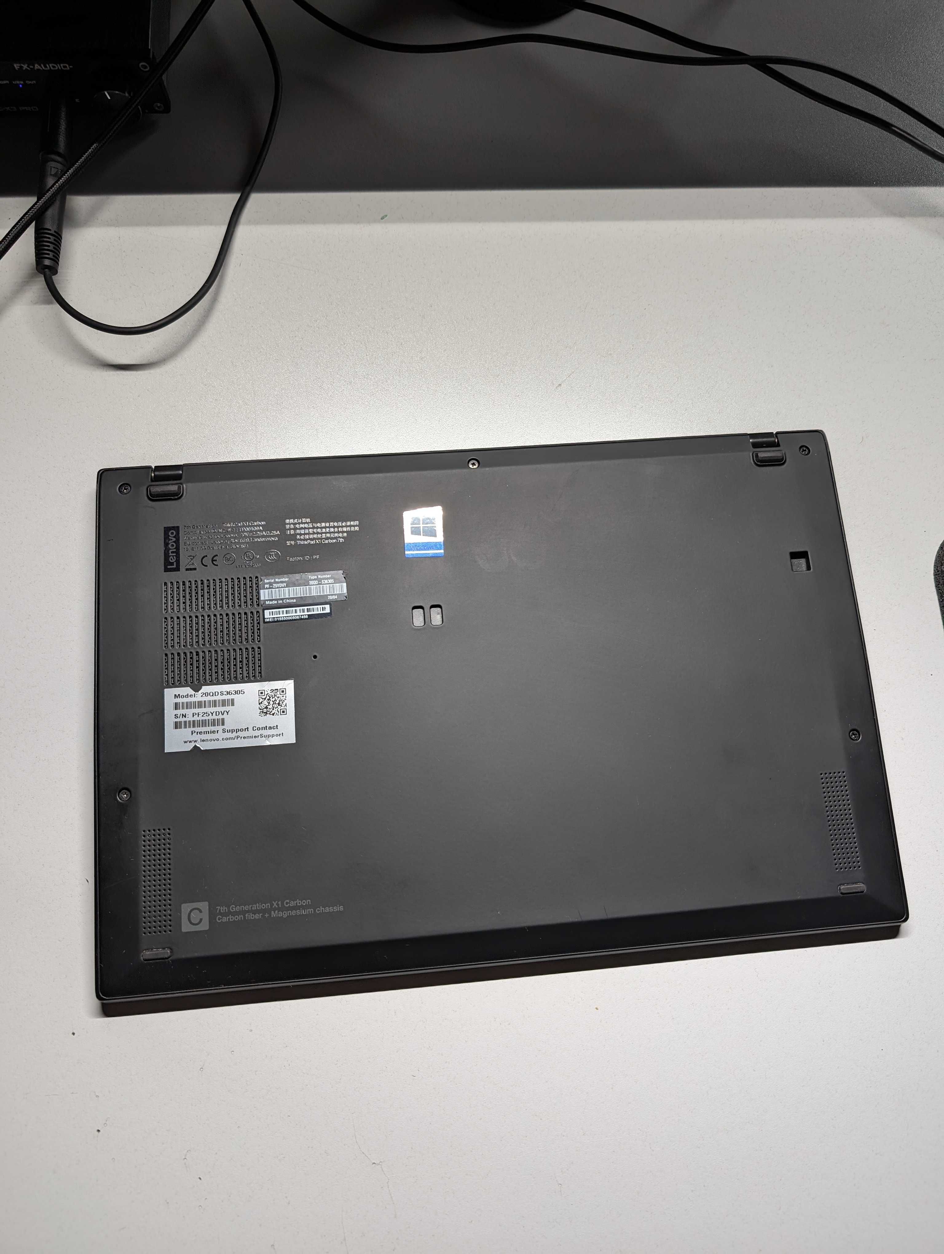 Laptop Lenovo X1 Carbon 7th i5 8gen 8GB RAM 256GB Modem SIM 4G