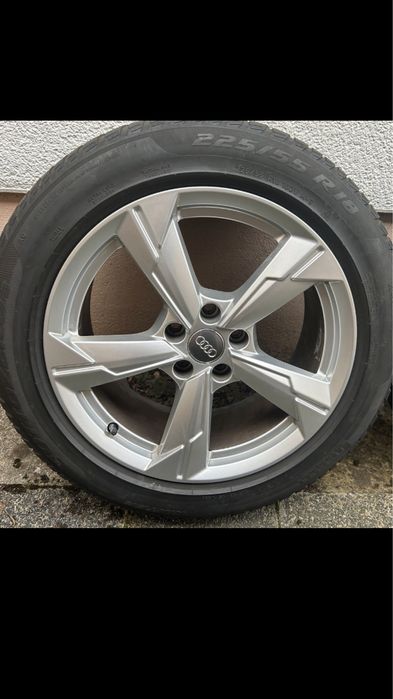 Alufelgi Audi orginalne 18” opony zimowe  M+S 225/55R18 5x112 ET 39