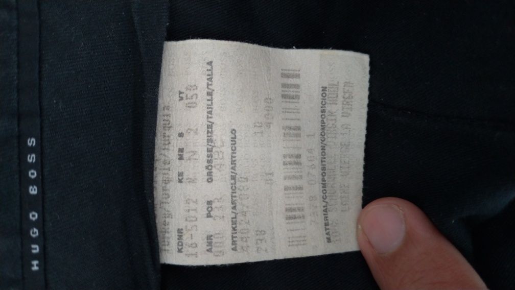 Como Novo_Hugo Boss_Fato Riscas