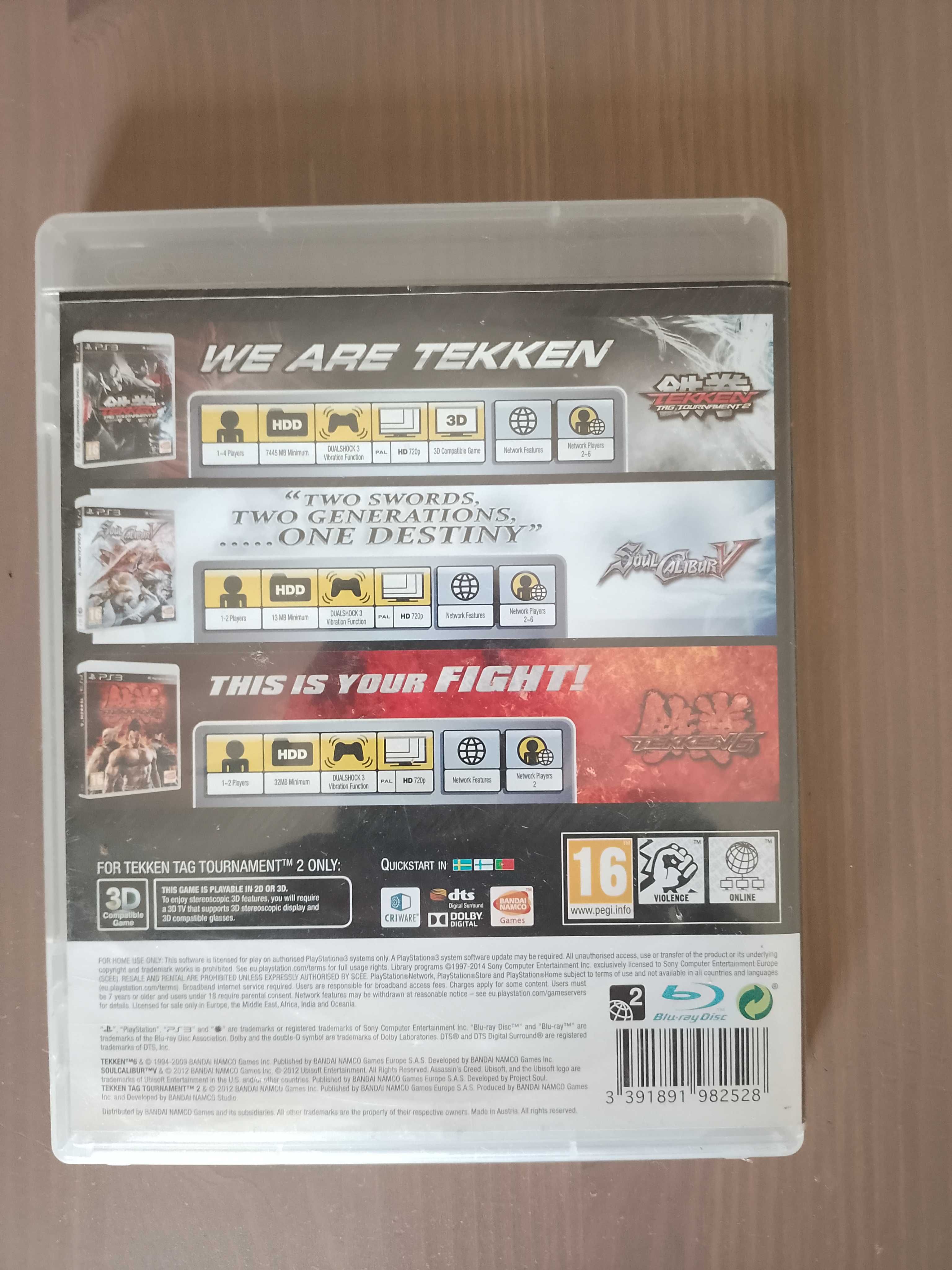 Gra tekken x3 ps3