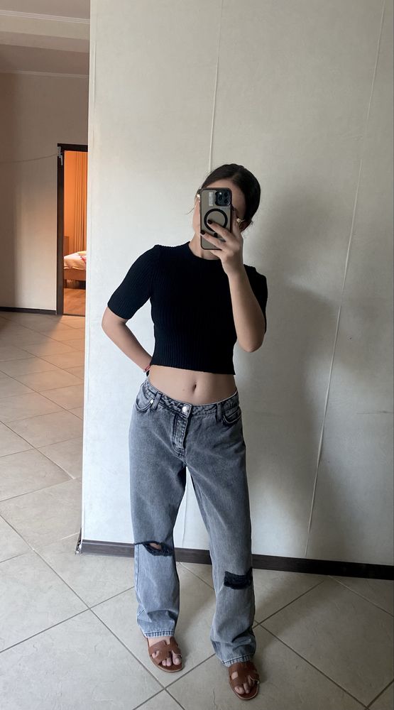 Джинси Bolongaro  Trevor та  Zara кофта