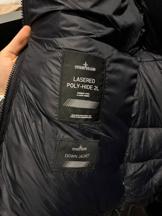Stone island shadow project пуховик