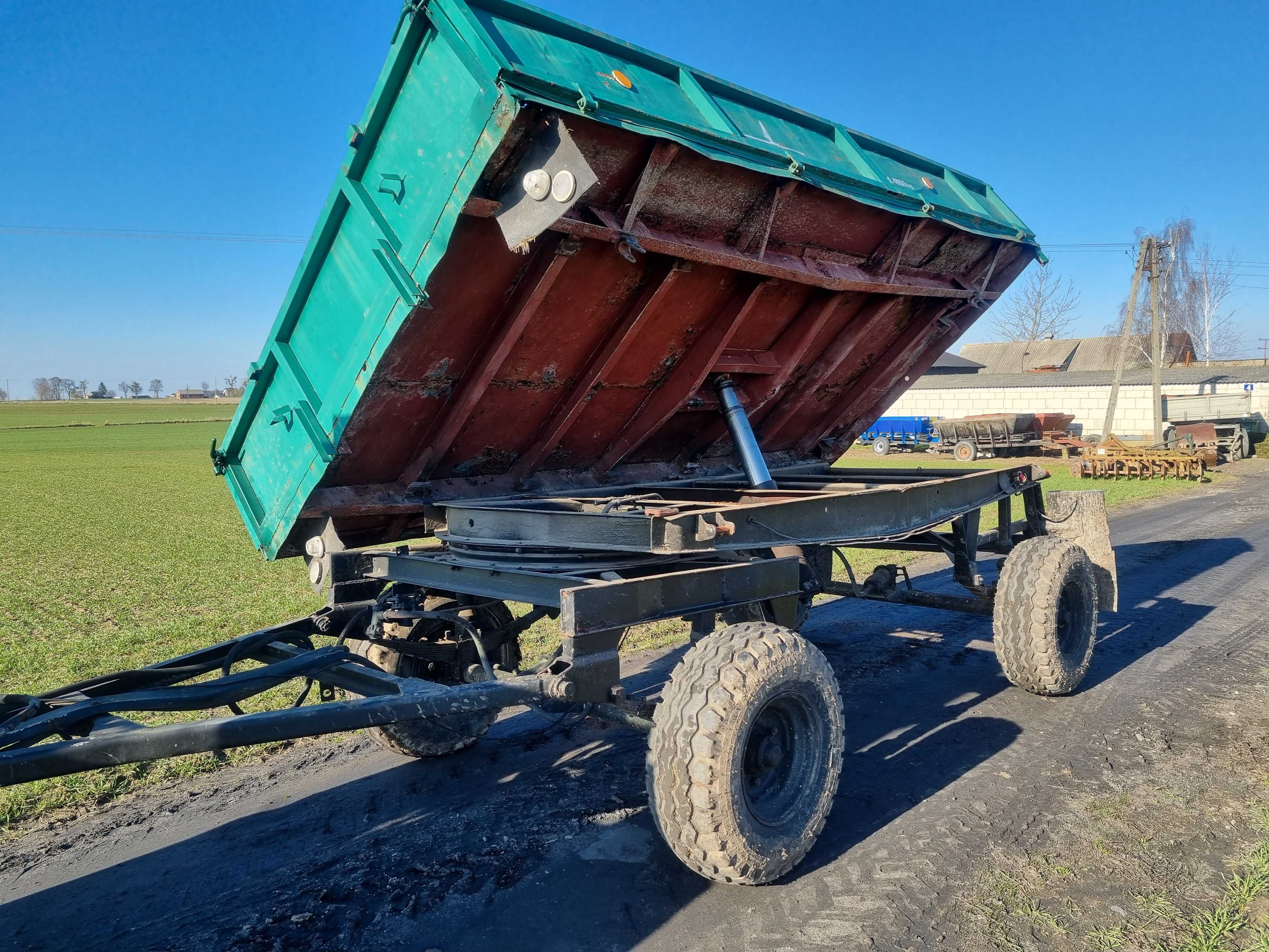 Przyczepa wywrotka autosan 4,5t D47