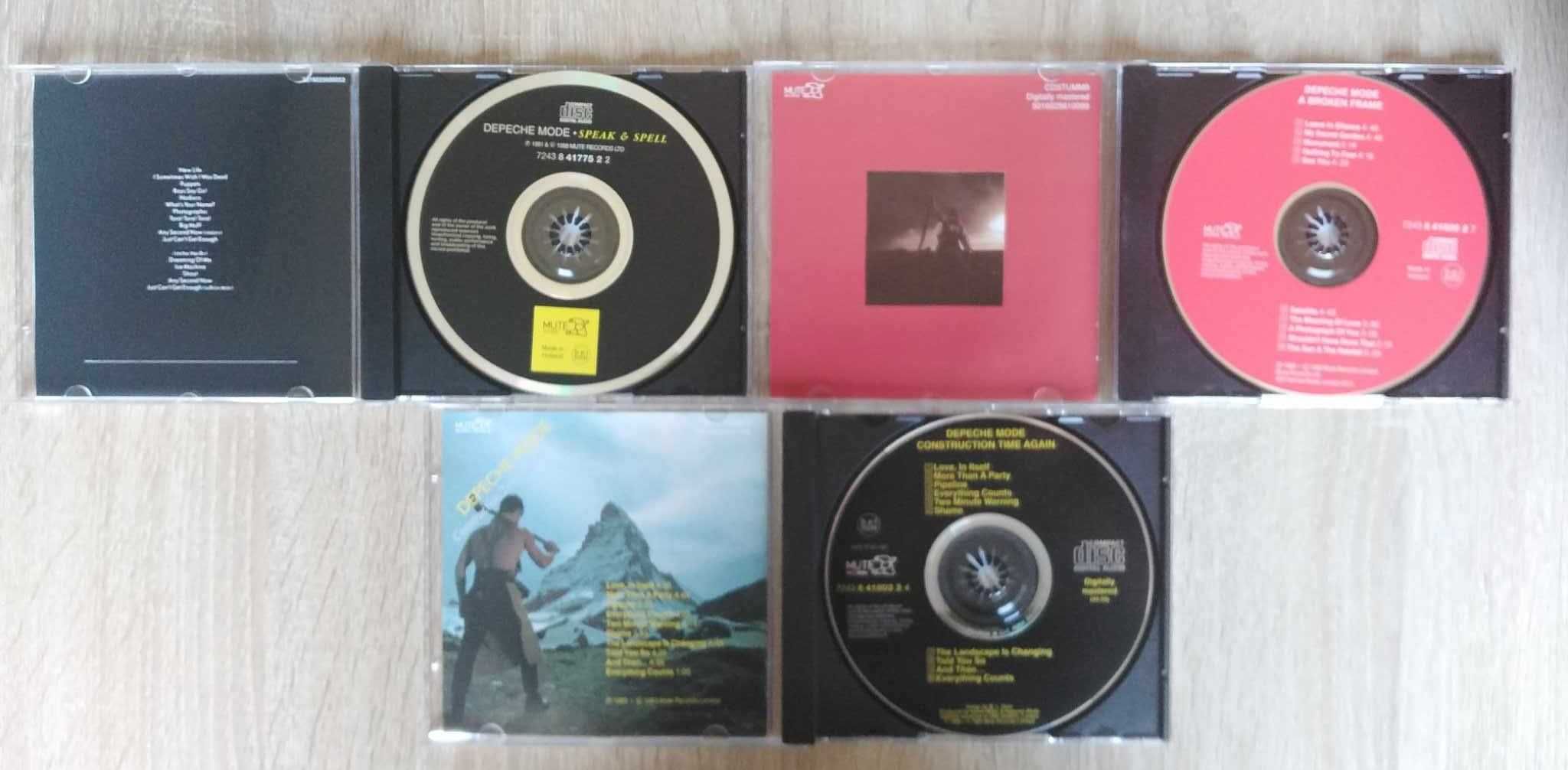 Depeche Mode ‎– Construction .../A Broken .../Speak & Spell box 3 CD