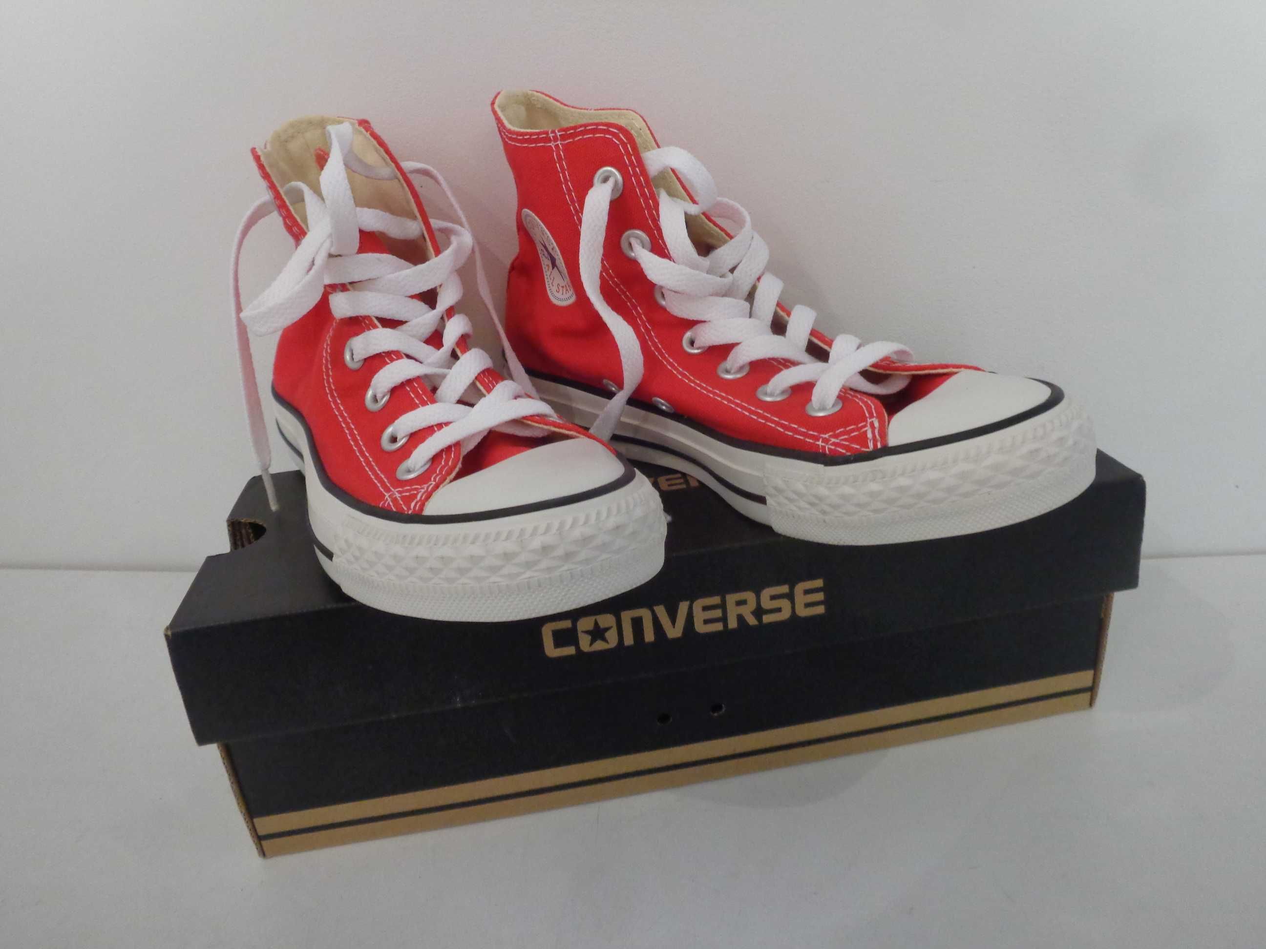 Czerwone trampki Converse All Star rozmiar 36