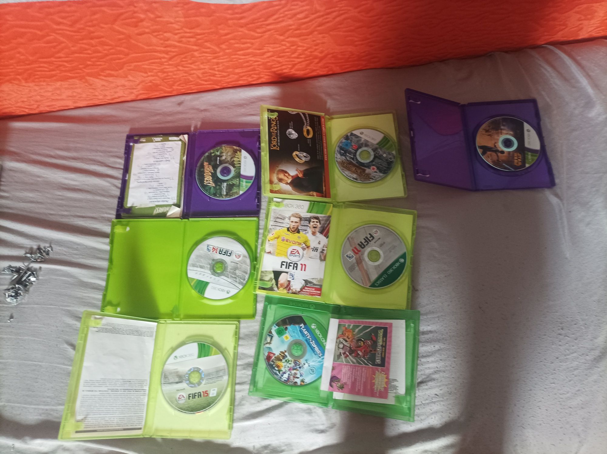 Sprzedam lub zamienie 6 gier na Xbox 360+ 1 na Xbox one- cena za wszys