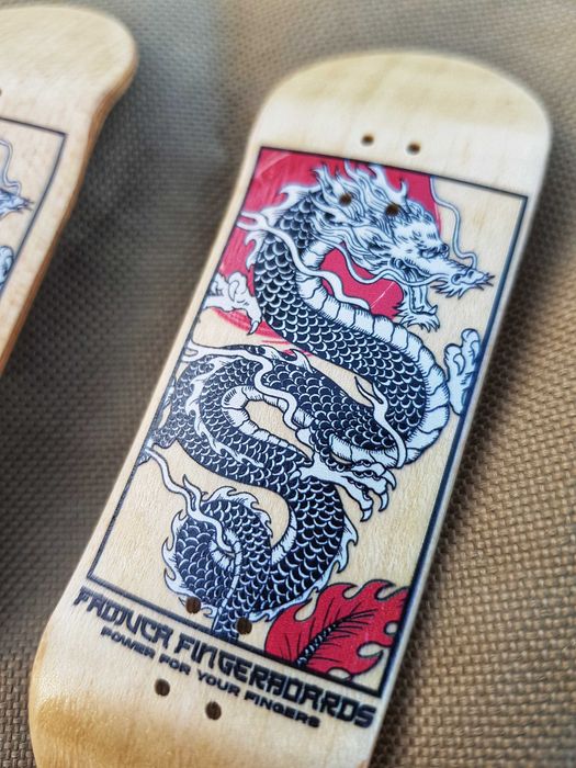 Fingerboard PRO em Madeira - Dragão Voador - Fadjuca Flying Dragon