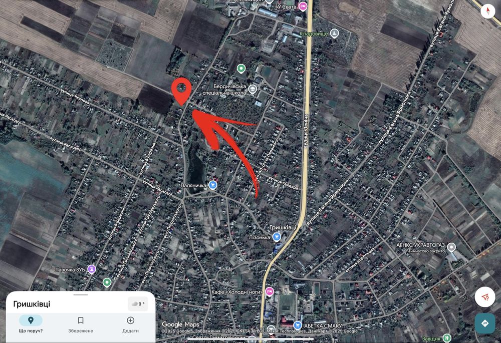 Земельна ділянка від власника 14 соток Гришківці