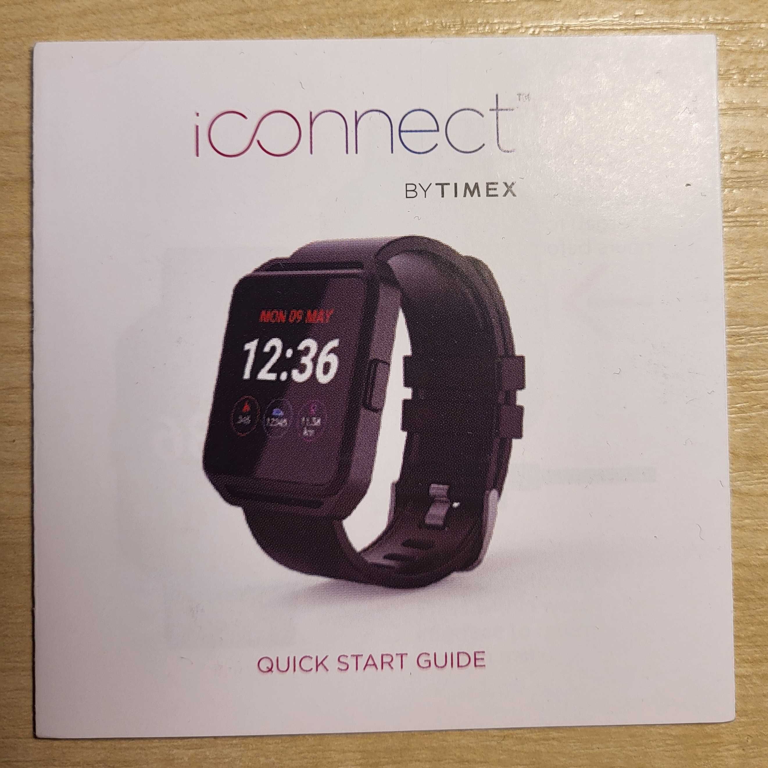 Smartwatch Timex iConnect kwadratowy TW5M31400