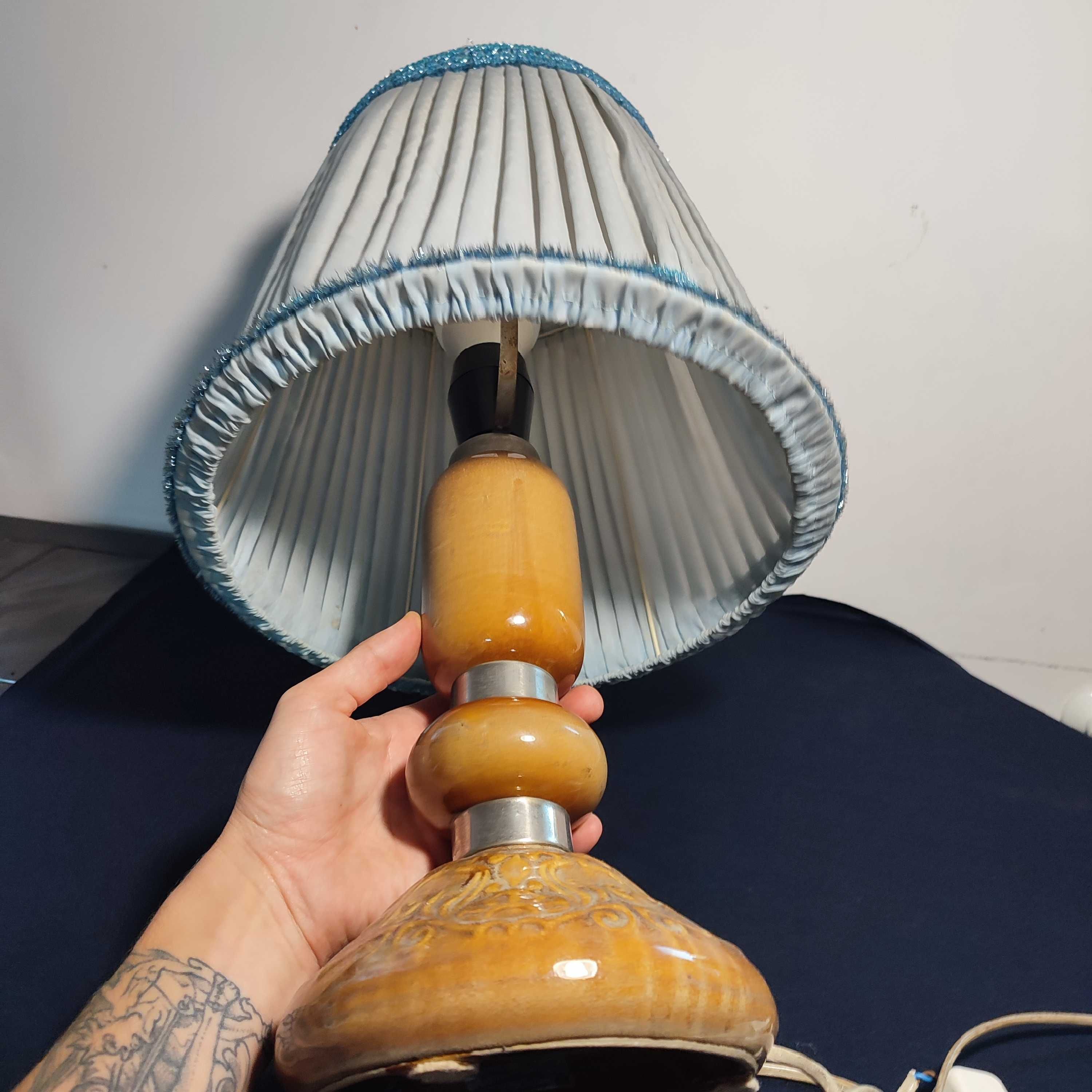 Lampa nocna Mirostowice PRL