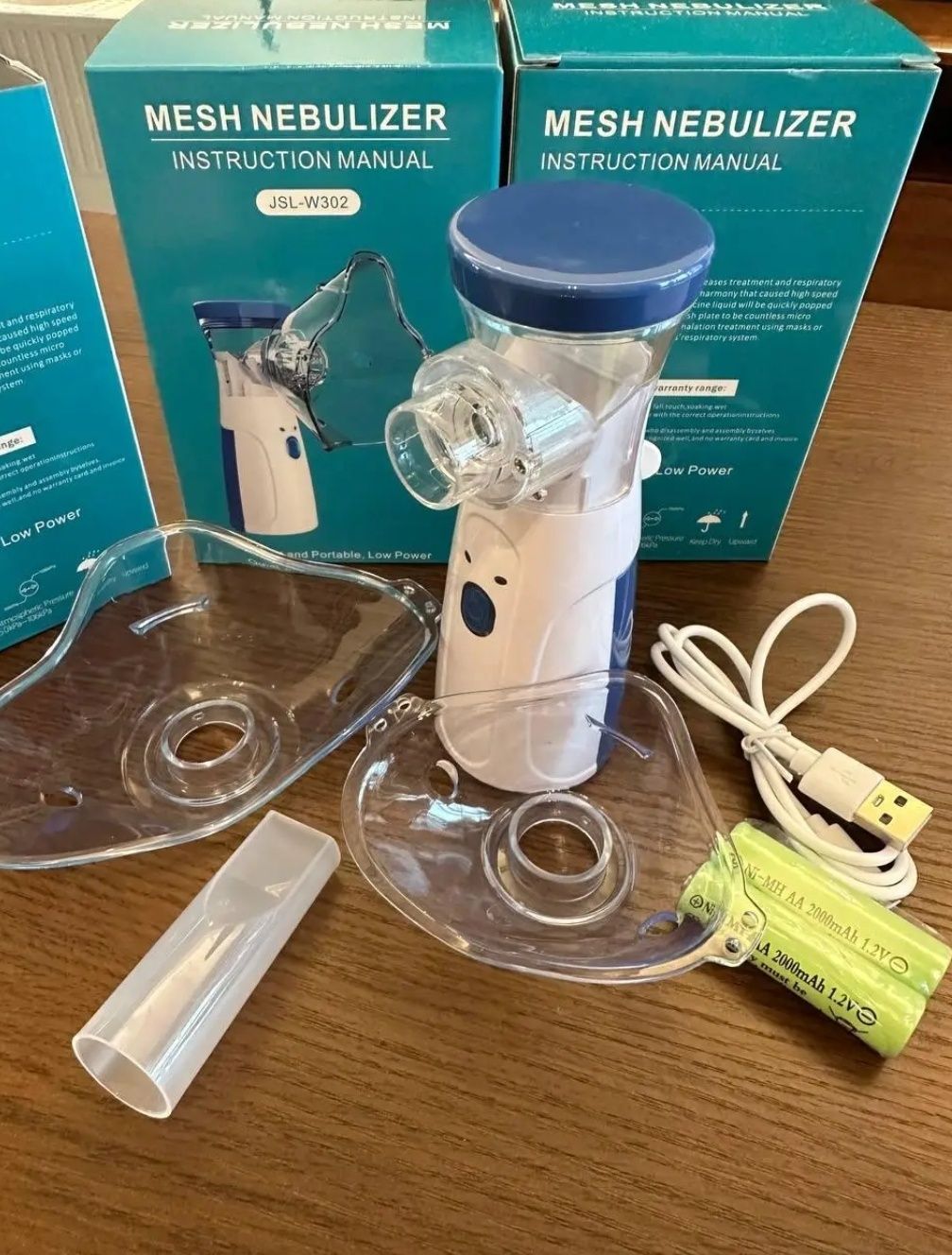 Ингалятор (небулайзер) Mesh Nebulizer JSL-W302, Акция
