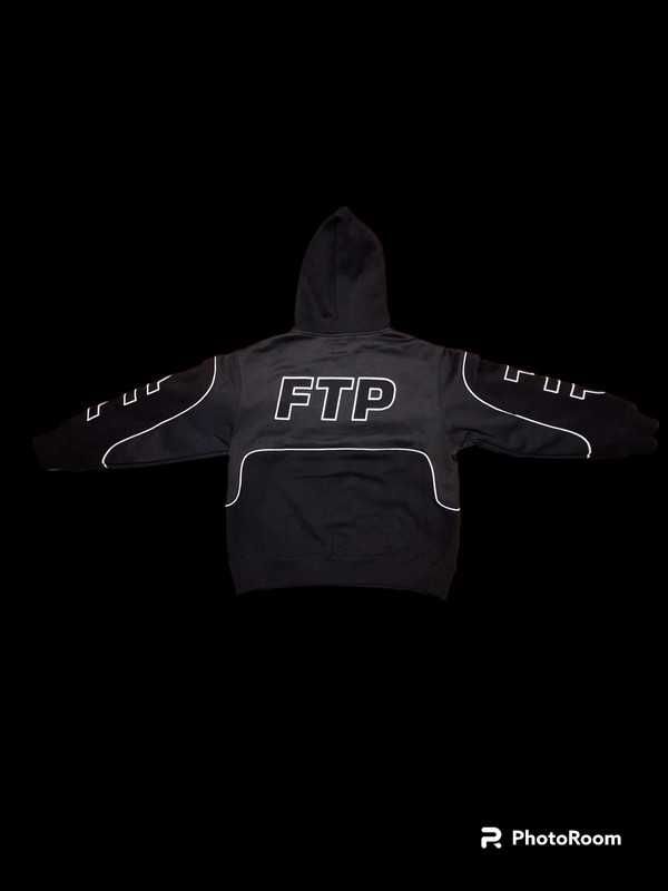 FTP Mesh logo pullover hoodie